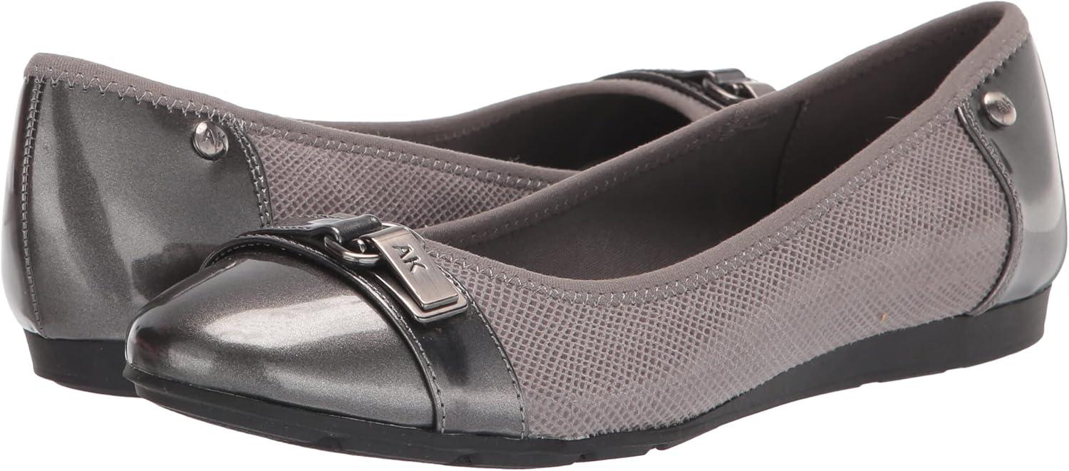 imageAnne Klein Womens Able Comfortable Ballet FlatGrey