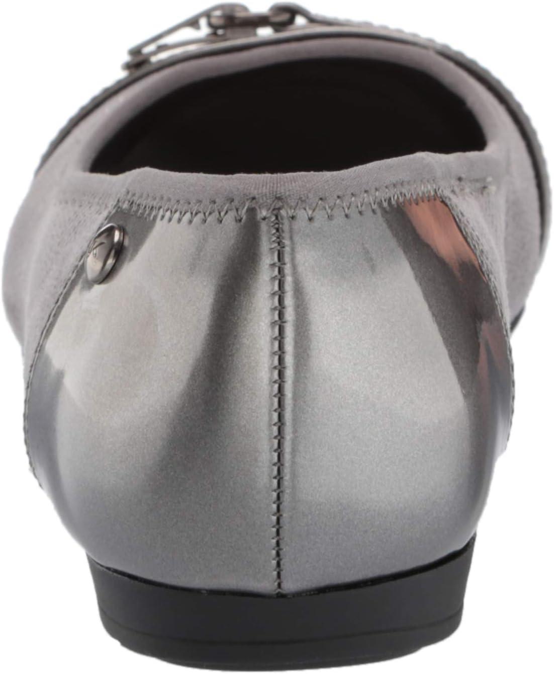 imageAnne Klein Womens Able Comfortable Ballet FlatGrey Multi