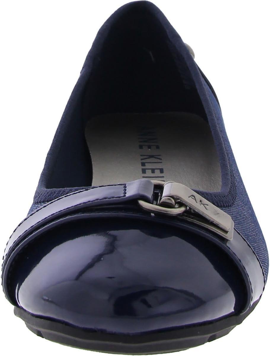 imageAnne Klein Womens Able Comfortable Ballet FlatNavy