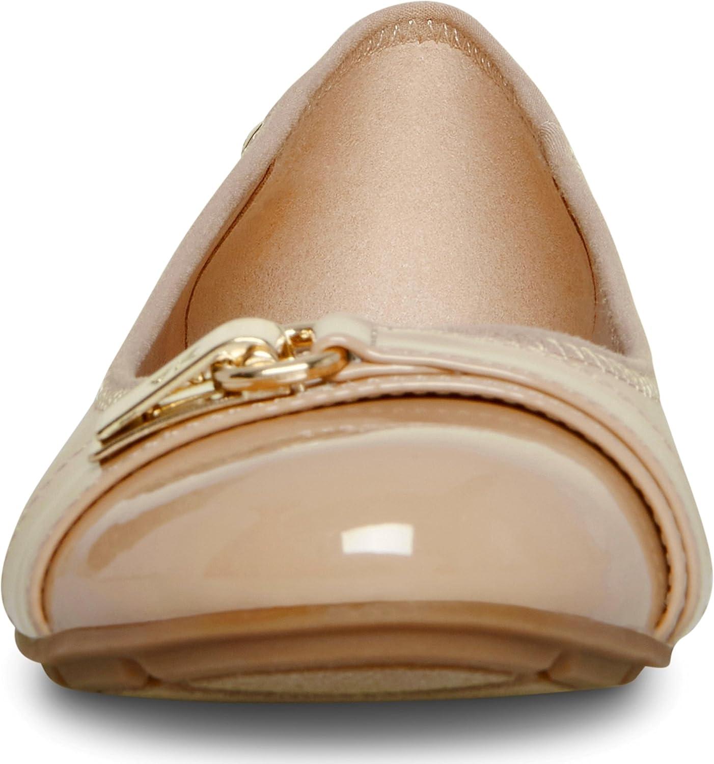 imageAnne Klein Womens Able Comfortable Ballet FlatNudeNude