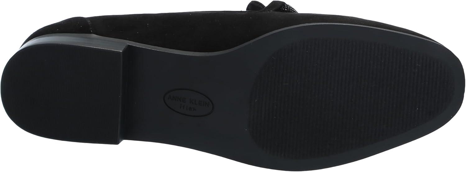 imageAnne Klein Womens BerryBlack Suede