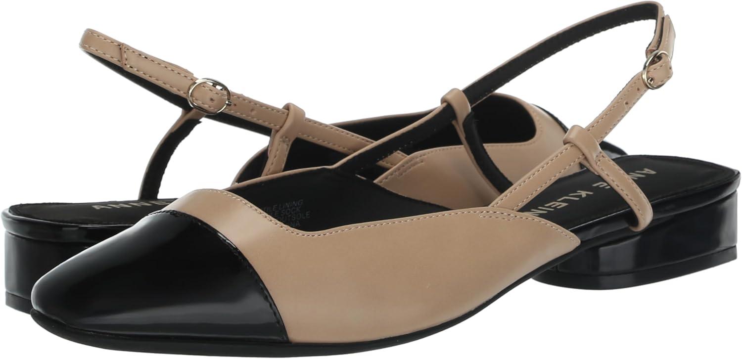 imageAnne Klein Womens CaiganNude Black