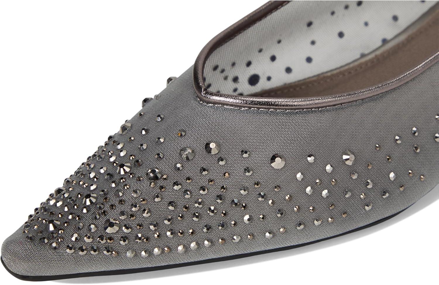 imageAnne Klein Womens CarlislecGunmetal Crystal