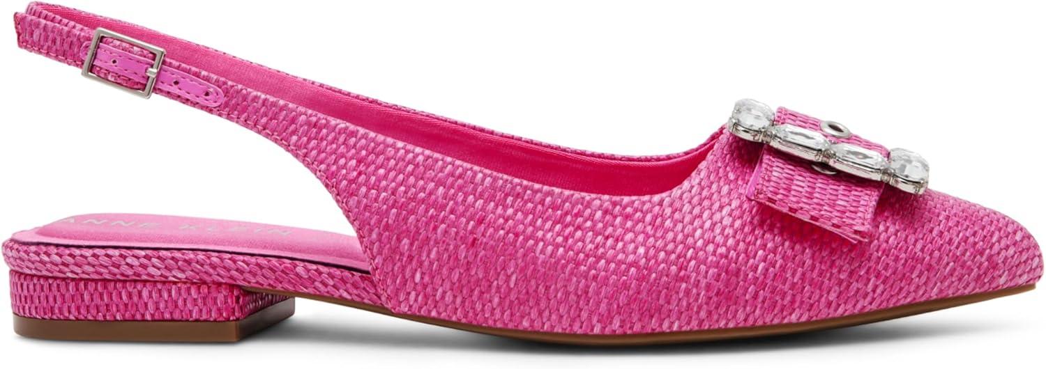 imageAnne Klein Womens KenniPink Raffia