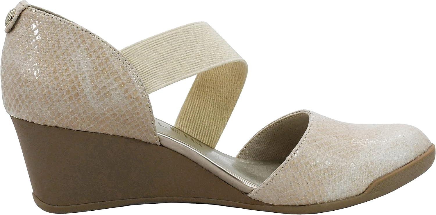 imageAnne Klein Womens Tara Wedge PumpBeige