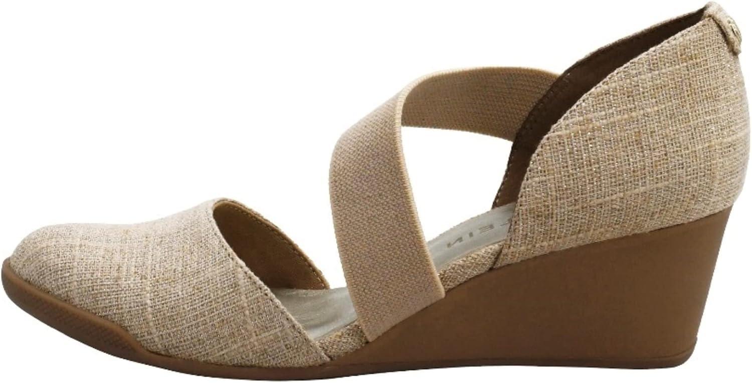 imageAnne Klein Womens Tara Wedge PumpNatural Linen
