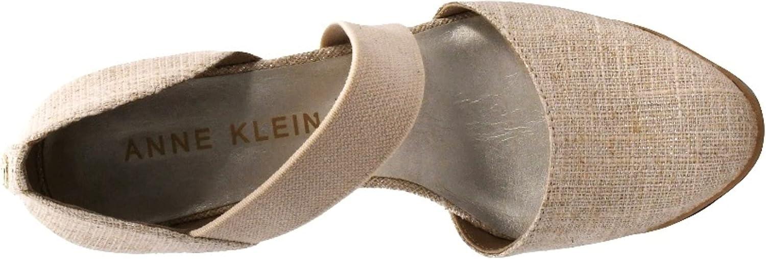 imageAnne Klein Womens Tara Wedge PumpNatural Linen