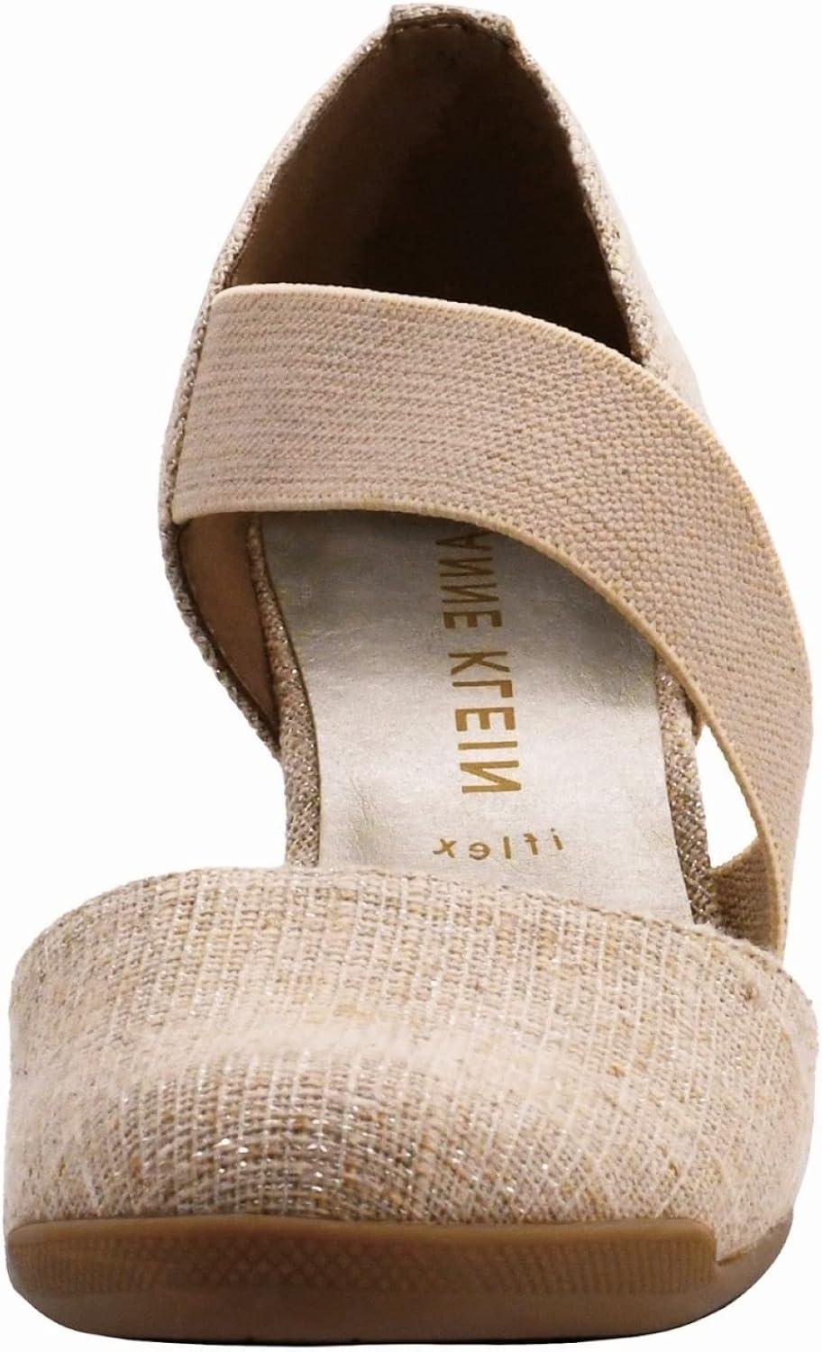 imageAnne Klein Womens Tara Wedge PumpNatural Linen