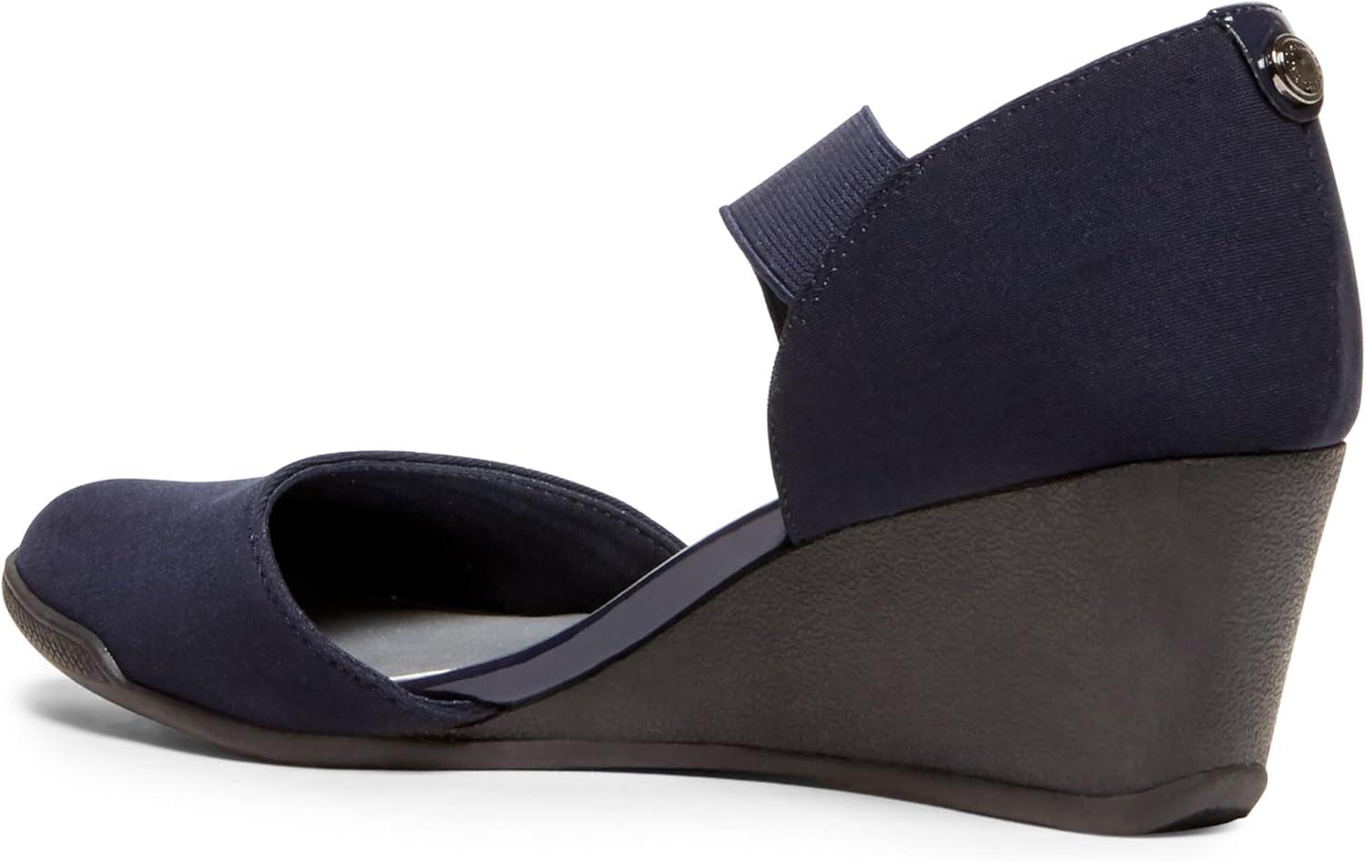 imageAnne Klein Womens Tara Wedge PumpNavy