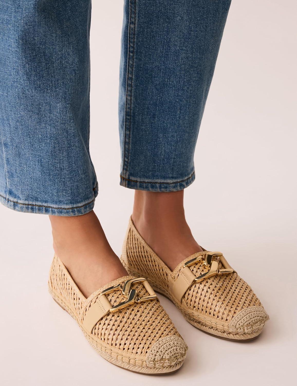 imageAnne Klein Womens TurksNatural Raffia