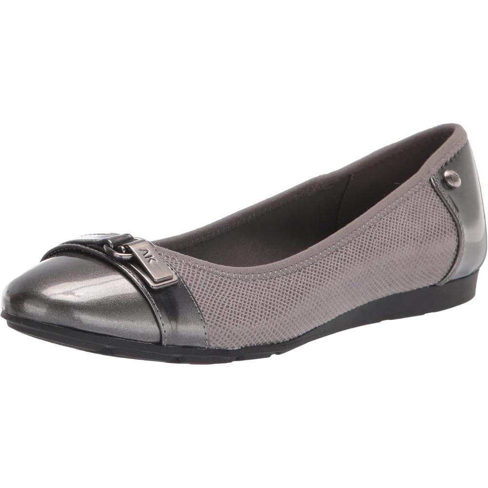 imageAnne Klein Womens Able Comfortable Ballet FlatGrey