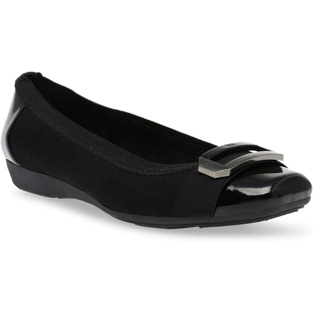 imageAnne Klein Womens UliveraBallet FlatBlack