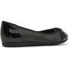 Anne Klein Women’s Able Comfortable Ballet Flat(Black Raffia)