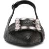 Anne Klein Womens Kenni(Black Raffia)