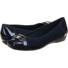 Anne Klein Womens UliveraBallet Flat(Navy)
