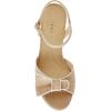 Anne Klein womens Rosy(Natural Raffia)
