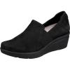 Anne Klein Women’s Invite Casual Wedge Pump(Black)