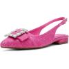 Anne Klein Womens Kenni(Pink Raffia)