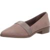 Anne Klein Women’s Ryan Ballet Flat(Metallic Taupe Multi)