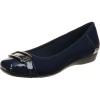 Anne Klein Womens UliveraBallet Flat(Navy)