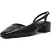 Anne Klein womens Nia(Black Croc)