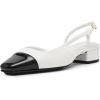 Anne Klein womens Nia(White Black)