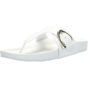 Anne Klein Women’s Dainty Flip-Flop(White)