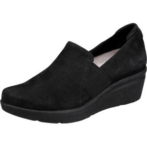 Anne Klein Women’s Invite Casual Wedge Pump(Black)
