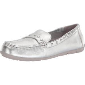 Anne Klein Women’s Ofeena Moccasin(Silver)