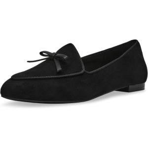 Anne Klein Womens Town(Black Sued)
