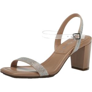 Anne Klein womens Jiselle(Clear Crystal/Nude)