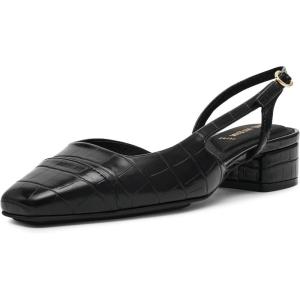 Anne Klein womens Nia(Black Croc)