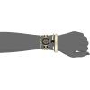 Anne Klein Women’s AK/3286BKST Premium Crystal Accented Gold-Tone and Black Watch and Bracelet Set(Gold/Black)