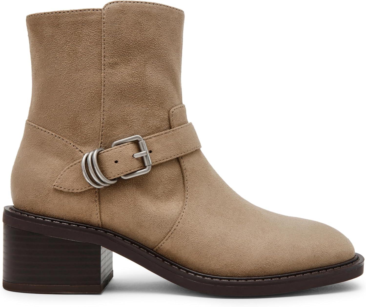 imageAnne Klein Womens Amias Ankle BootSand Suede