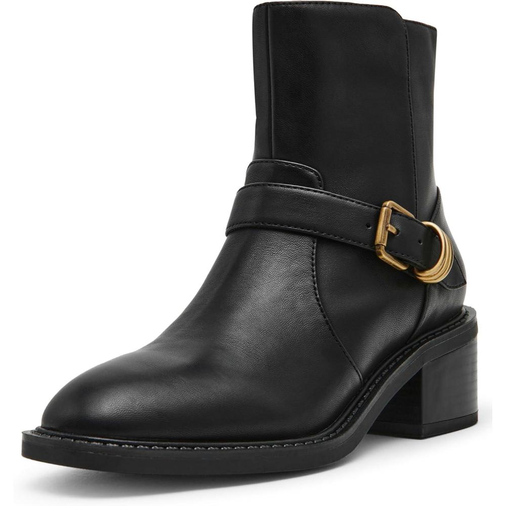 imageAnne Klein Womens Amias Ankle BootBlack Smooth