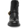 Anne Klein Women’s Amias Ankle Boot(Black Smooth)