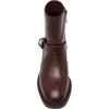Anne Klein Women’s Amias Ankle Boot(Dk Brown)