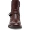 Anne Klein Women’s Amias Ankle Boot(Dk Brown)