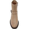 Anne Klein Women’s Amias Ankle Boot(Sand Suede)