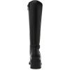 Anne Klein Women’s Anessa Mid Calf Boot(Black Smooth)