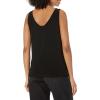 Anne Klein Women’s Double V Tank(Asphalt)