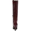 Anne Klein Women’s Maruicia Mid Calf Boot(Wine Croc)
