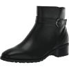 Anne Klein womens Caroline(Black Leather)