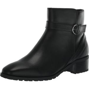 Anne Klein womens Caroline(Black Leather)