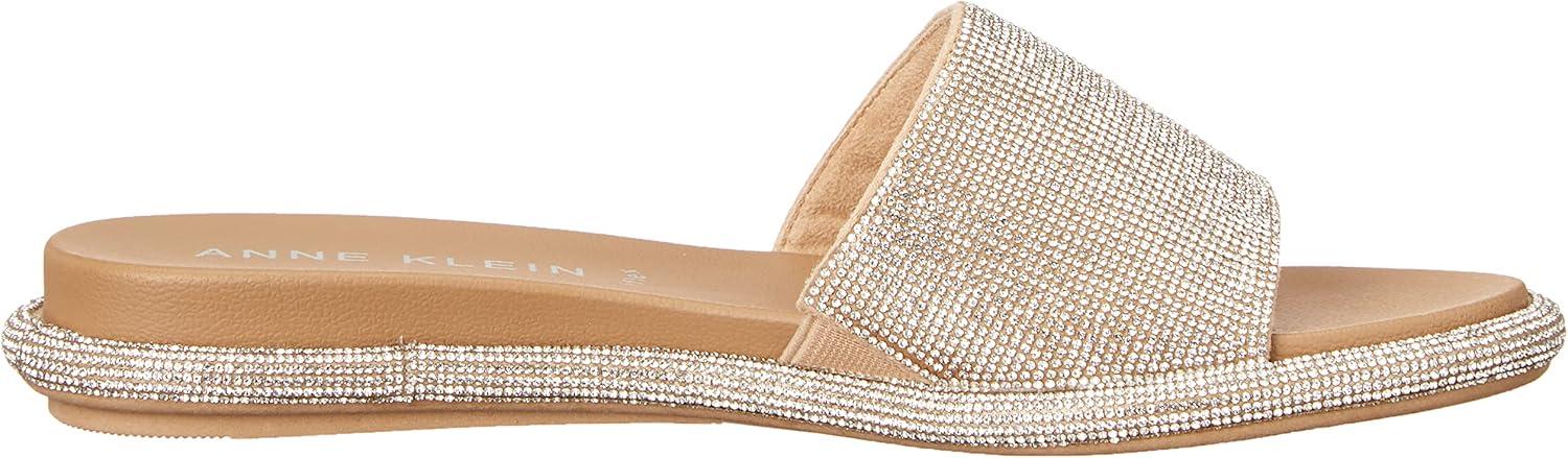imageAnne Klein Womens Amelie Slide SandalCrystal