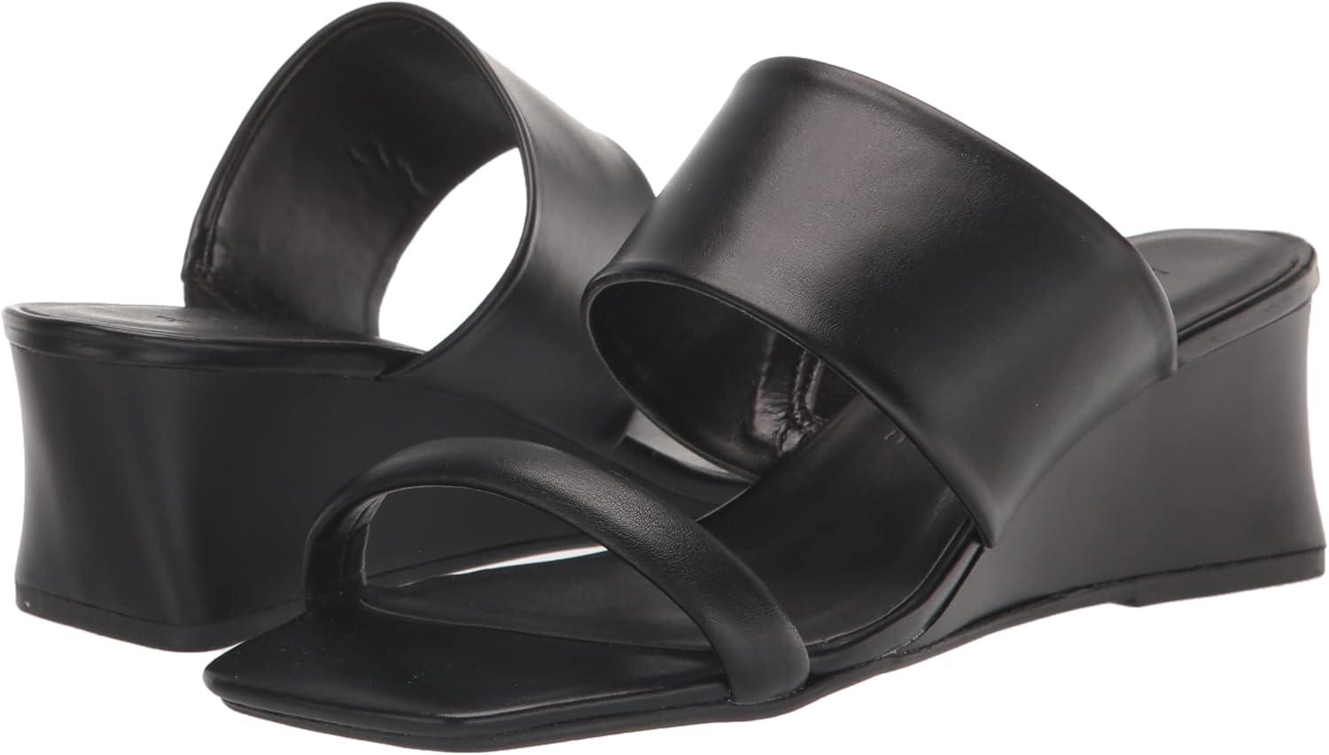 imageAnne Klein Womens Gaia Heeled SandalBlack