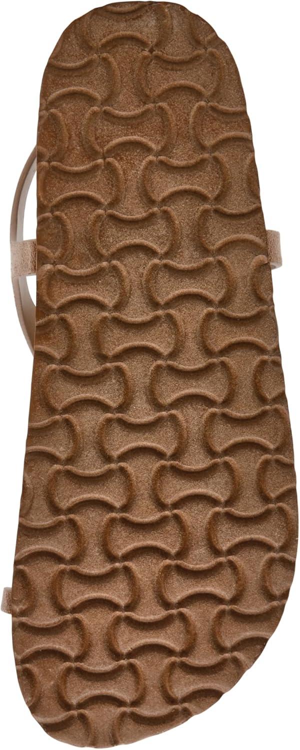 imageAnne Klein Womens Lola Flat SandalTaupe