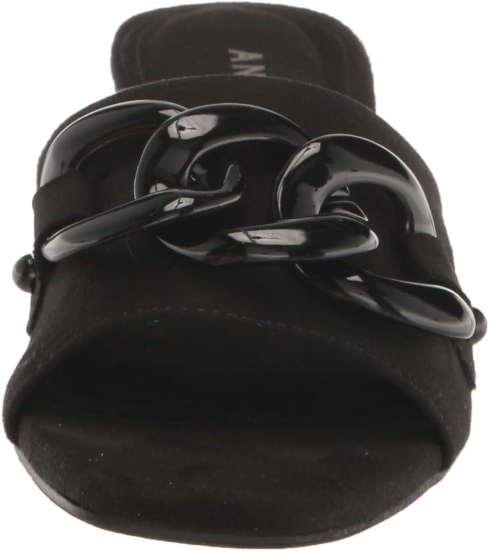 imageAnne Klein Womens Marilyn Heeled SandalBlack