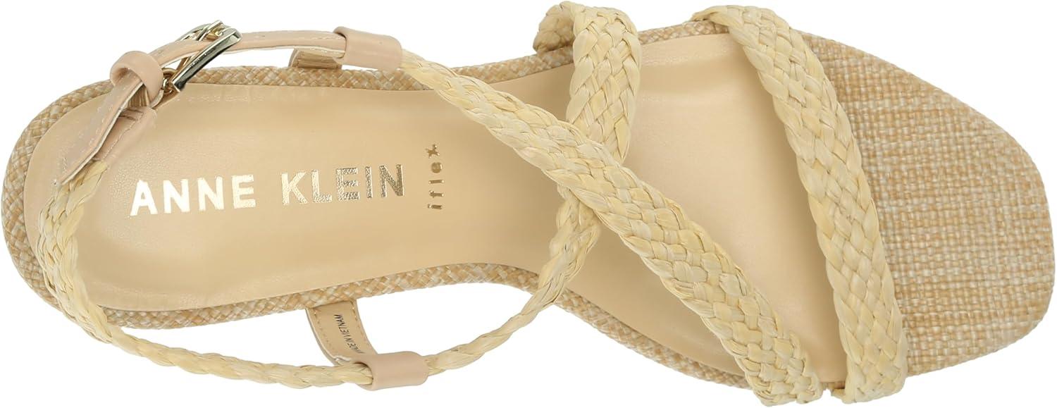 imageAnne Klein Womens Meliza Heeled SandalRaffia