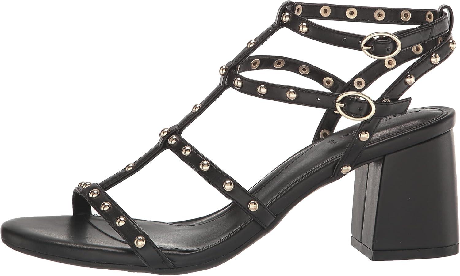 imageAnne Klein Womens Rayne Heeled SandalBlack